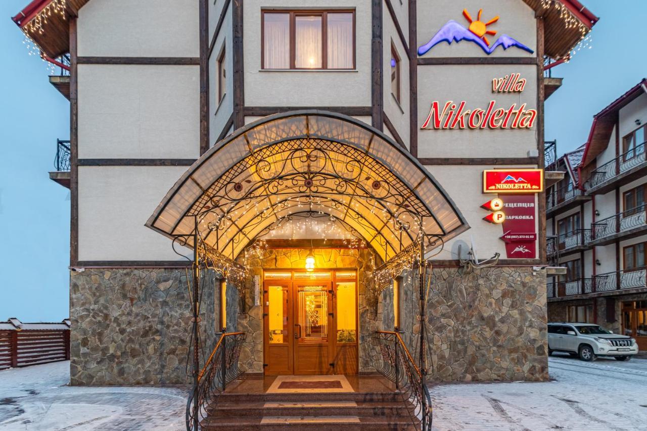 Villa Nikoletta Spa Bukovel Exteriör bild